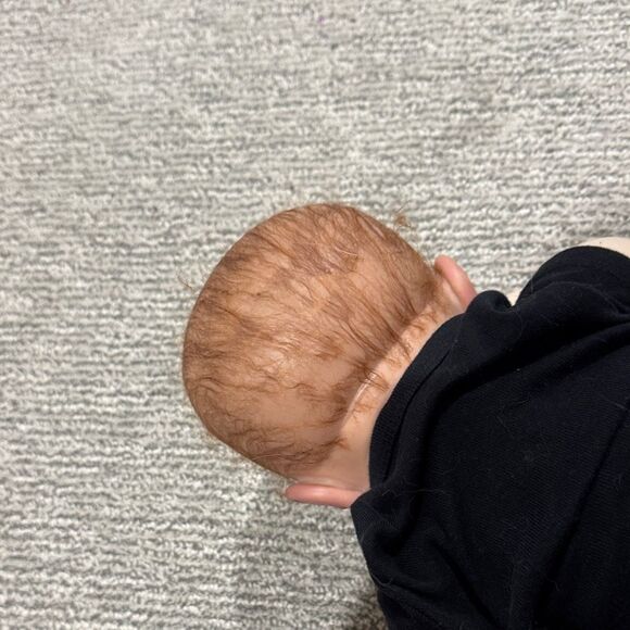 Adorable Baby Doll with Gray Outfit - Picture 6 of 8